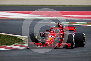 FORMULA ONE TEST DAYS 2018 - KIMI RAIKKONEN